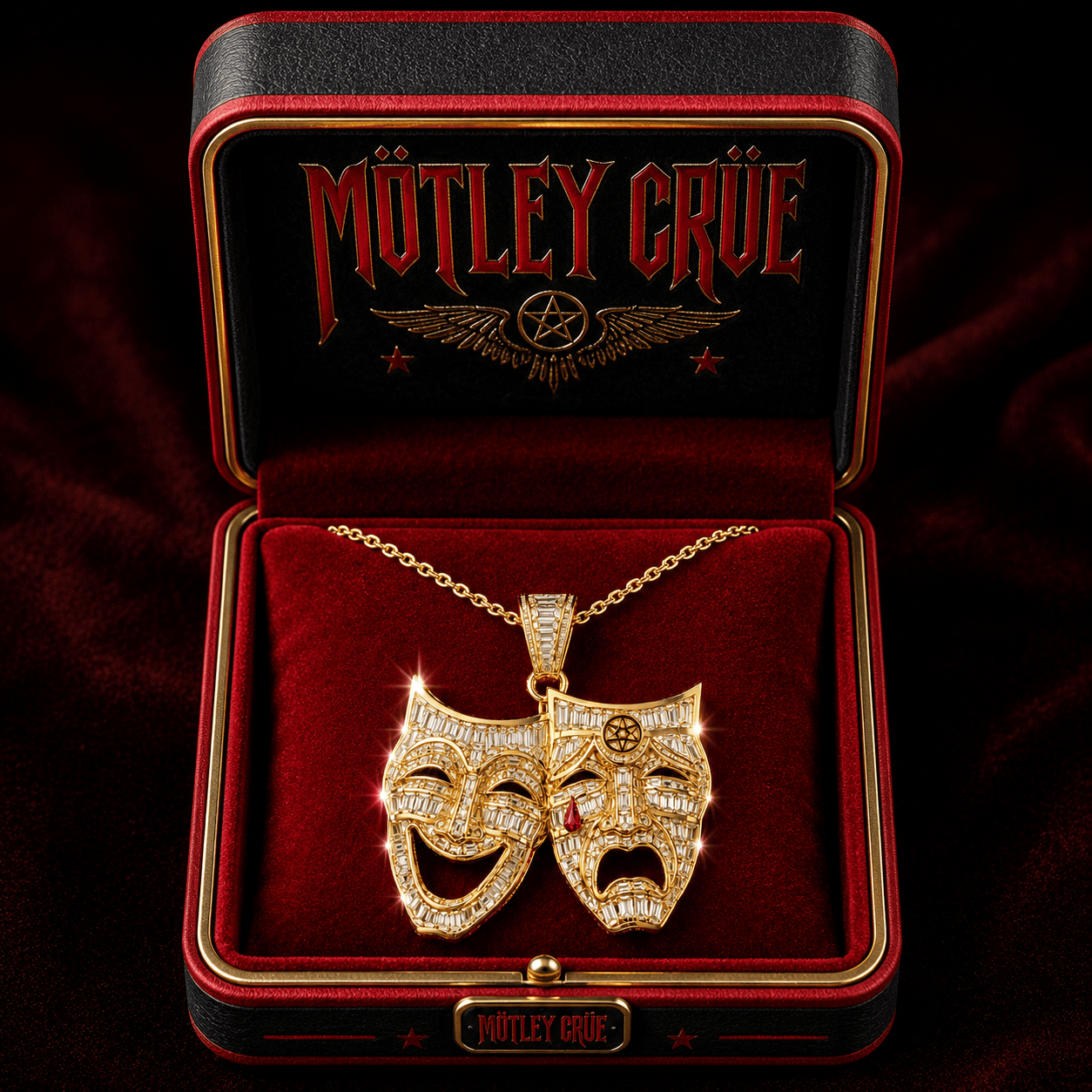MTLC Solid Gold Chain with Diamond Pendant BMD