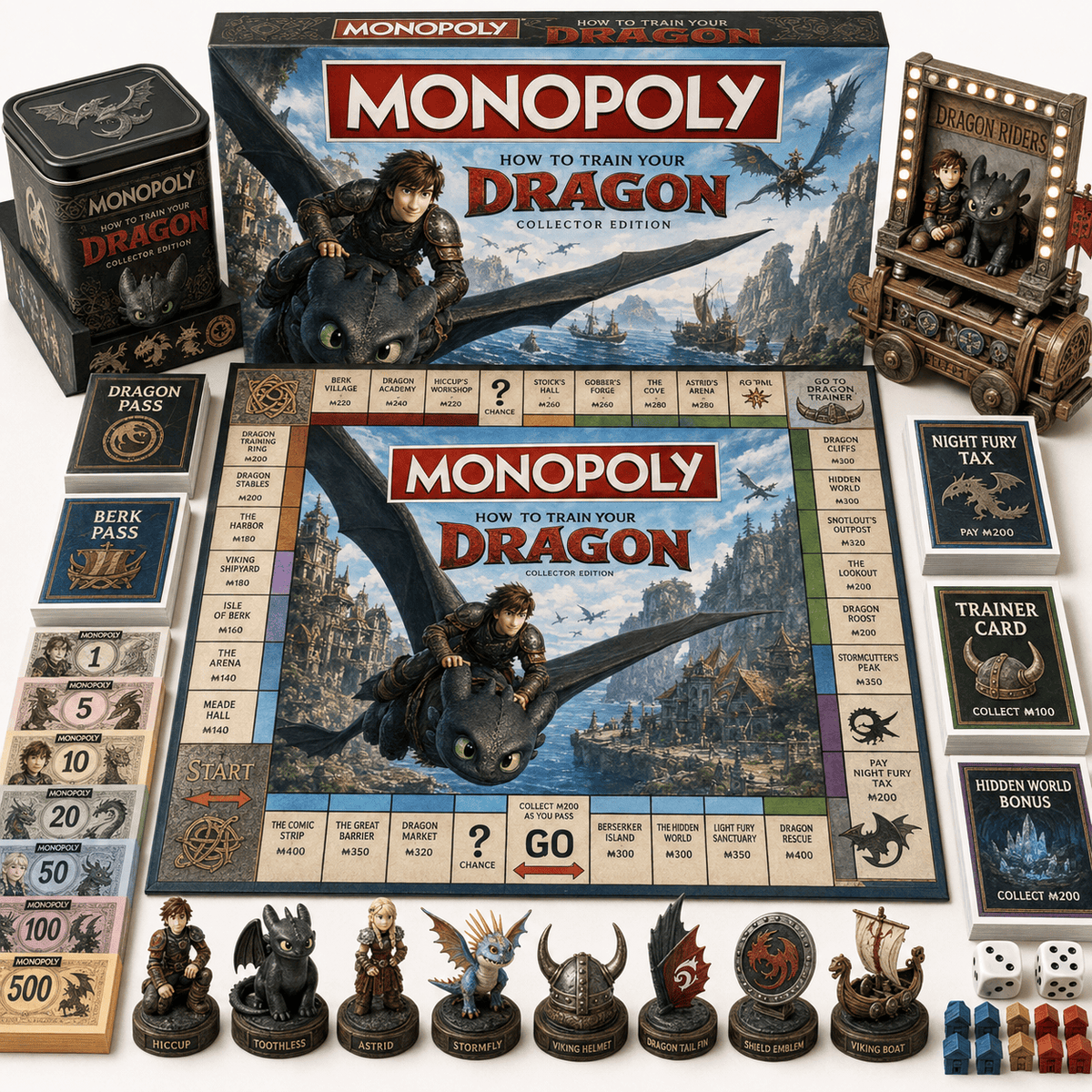 Premium HTTYD Board Game BMD