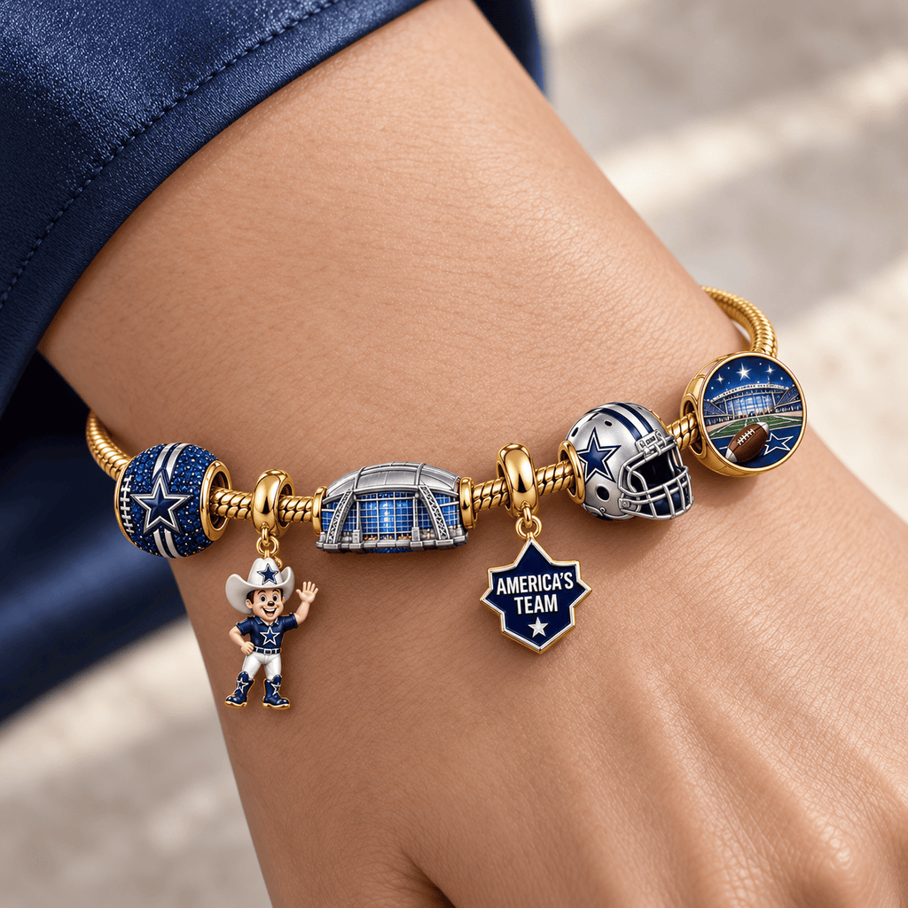 DLCB Gold Charm Bracelet Set HQH