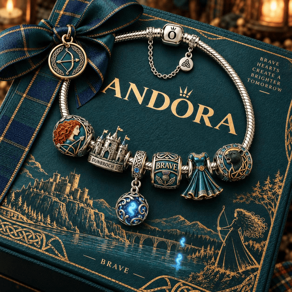 BRVE Sliver Charm Bracelet Set VTH