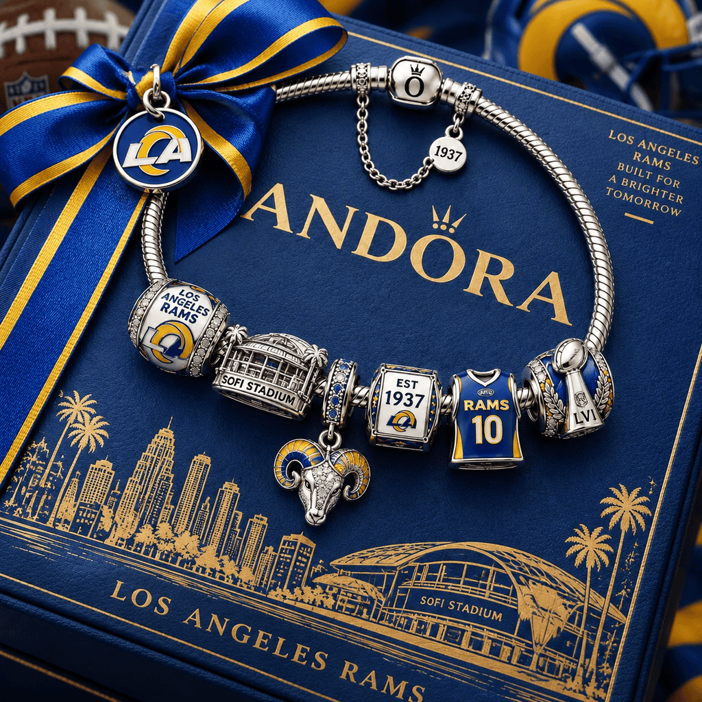 LARS Silver Charm Bracelet Set PTT